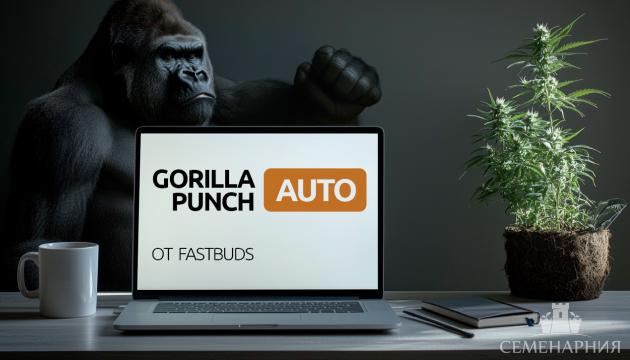 Гроурепорт сорта Gorilla Punch Auto