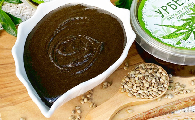 Урбеч из семян конопли