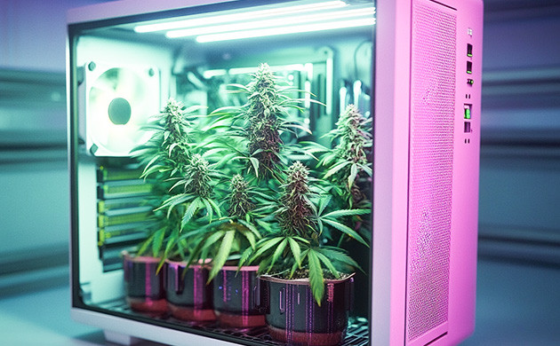 Автоцветы в стелс боксе