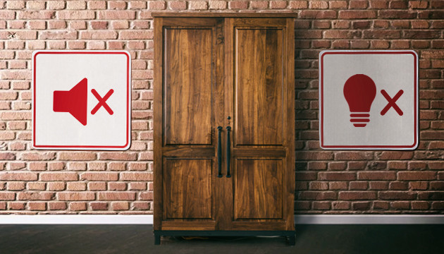 Свето и шумоизоляция гроубокса